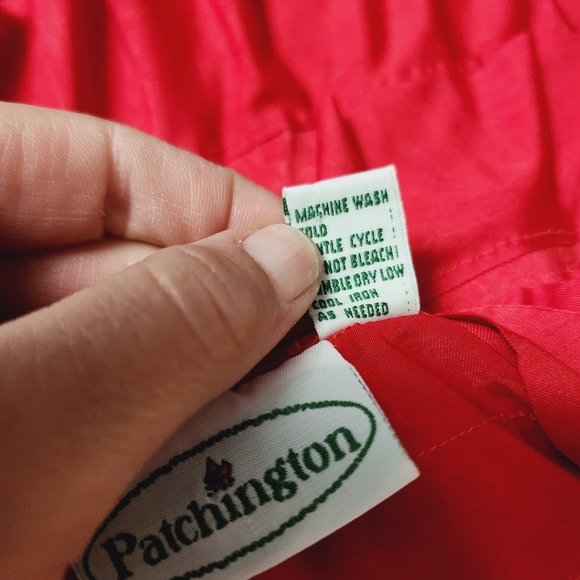 Patchington red tiered ruffle cha cha mini dress size small - Picture 6 of 6